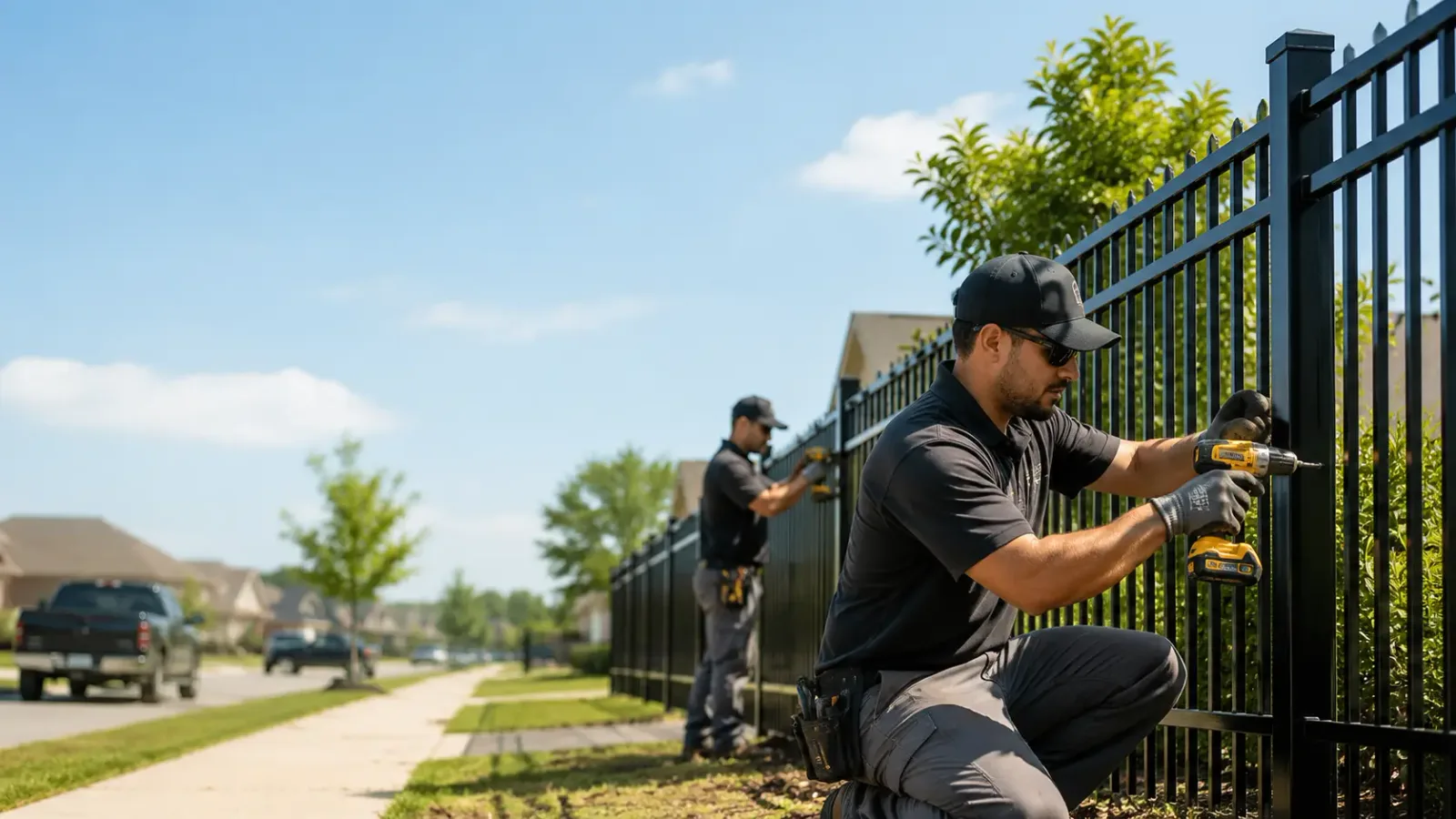 Metal Fence Installation in Electra, TX